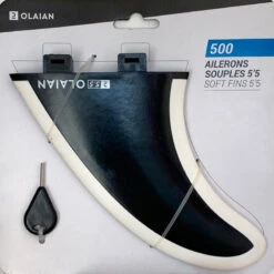 2 Ailerons 5"5 à Bords Souples Pour Twin Fish . -Plongée Série Magasin 2 ailerons 55 a bords souples pour twin fish 2