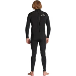 Billabong 2024 Hommes Absolute 3/2mm Flatlock Back Zip Combinaison Néoprène -Plongée Série Magasin 2024 hommes absolute 32mm flatlock back zip combinaison neoprene 2