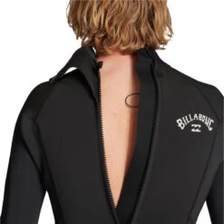 Billabong 2024 Hommes Absolute 3/2mm Flatlock Back Zip Combinaison Néoprène -Plongée Série Magasin 2024 hommes absolute 32mm flatlock back zip combinaison neoprene 3