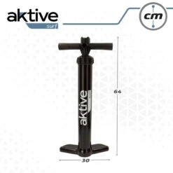 AKTIVE Gonfleur Haute Pression 30 PSI, Pour Planche De Paddle Surf, Noir -Plongée Série Magasin aktive gonfleur haute pression 30 psi pour planche de paddle surf noir 4
