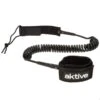 AKTIVE Leash Paddle Surf Spiral, Double Goujon Pivotant, Néoprène, 305 Cm, Noir 1 AKTIVE Leash Paddle Surf Spiral, Double Goujon Pivotant, Néoprène, 305 Cm, Noir -Plongée Série Magasin aktive leash paddle surf spiral double goujon pivotant neoprene 305 cm noir