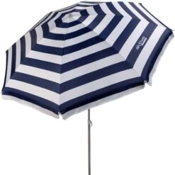 AKTIVE - Parasol Plage Avec Protection UV50, Anti-Vent, Ø 180 Cm