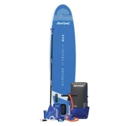 AQUAPLANET Kit Paddle Gonflable - Max Bleu -Plongée Série Magasin aquaplanet kit paddle gonflable max bleu 2