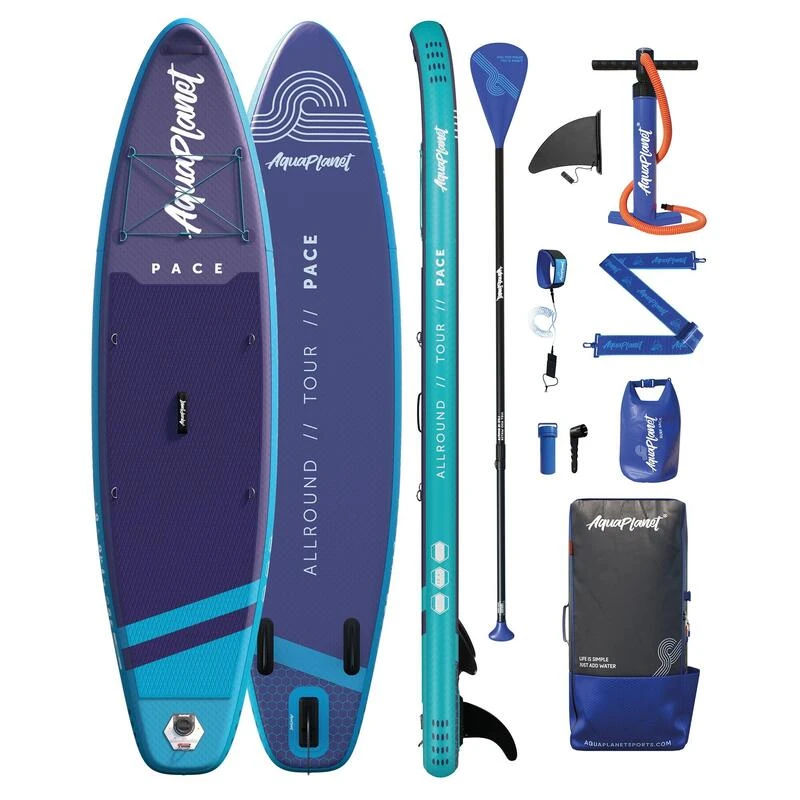 AQUAPLANET Kit Stand Up Paddle Gonflable - Pace Sarcelle Et Minuit 3 AQUAPLANET Kit Stand Up Paddle Gonflable - Pace Sarcelle Et Minuit