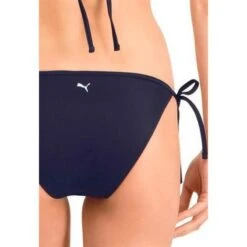 Bas De Bikini Avec Liens à Nouer Pour Femmes PUMA Swim Marine -Plongée Série Magasin bas de bikini avec liens a nouer pour femmes puma swim marine 3