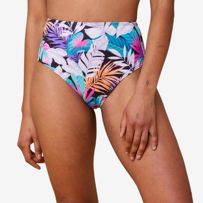 BAS DE MAILLOT DE BAIN DE SURF FEMME TAILLE HAUTE ROMI JIMA BLACK 3 BAS DE MAILLOT DE BAIN DE SURF FEMME TAILLE HAUTE ROMI JIMA BLACK