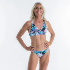 Bas De Maillot De Bain Femme ALY PALMDARK BLANC Forme Classique Aux Bords Fins -Plongée Série Magasin bas de maillot de bain femme aly palmdark blanc forme classique aux bords fins 4