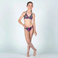 Bas De Maillot De Bain Fille - 100 Zeli Tropical Party Rose -Plongée Série Magasin bas de maillot de bain fille 100 zeli tropical party rose 4