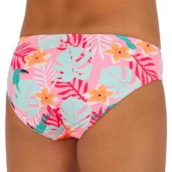 Bas De Maillot De Bain FILLETTE ROSE MADI 100 -Plongée Série Magasin bas de maillot de bain fillette rose madi 100 3