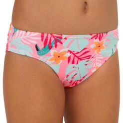 Bas De Maillot De Bain FILLETTE ROSE MADI 100 -Plongée Série Magasin bas de maillot de bain fillette rose madi 100 5