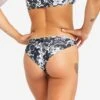 Bas De Maillot De Bain Tanga Femme - Lulu Borneo Noir -Plongée Série Magasin bas de maillot de bain tanga femme lulu borneo noir
