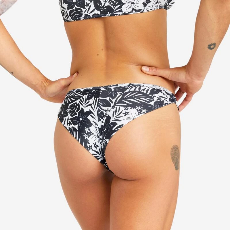 Bas De Maillot De Bain Tanga Femme - Lulu Borneo Noir 3 Bas De Maillot De Bain Tanga Femme - Lulu Borneo Noir