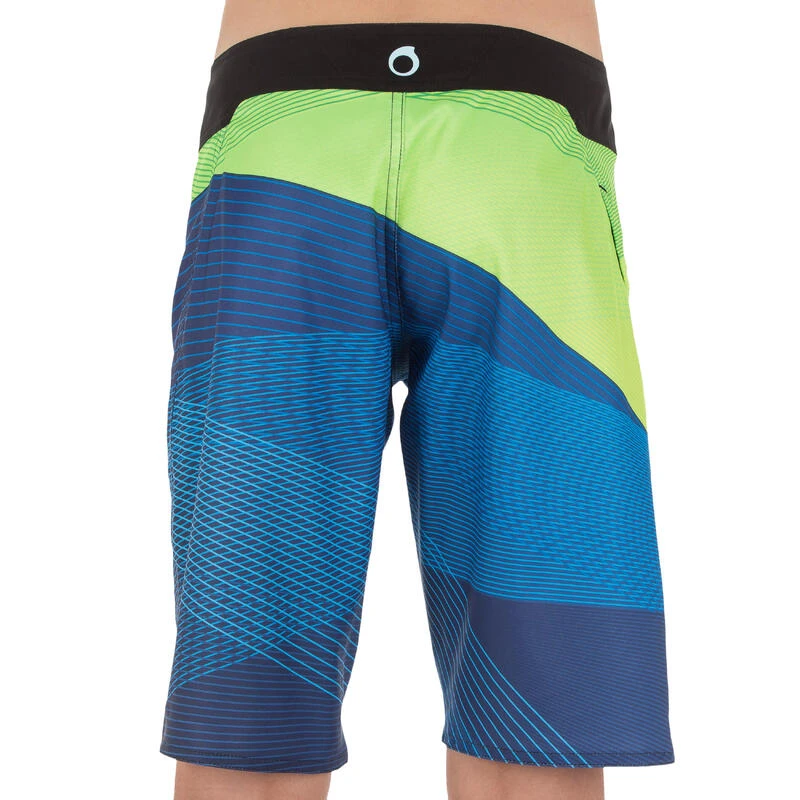 Tribord Boardshort Long Garçon Lafitenia Tension Vert 6 Tribord Boardshort Long Garçon Lafitenia Tension Vert – Image 4