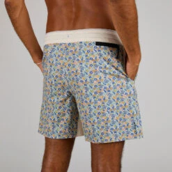 Boardshort Surf 500 17" JOY BEIGE 15 Boardshort Surf 500 17" JOY BEIGE -Plongée Série Magasin boardshort surf 500 17 joy beige 3