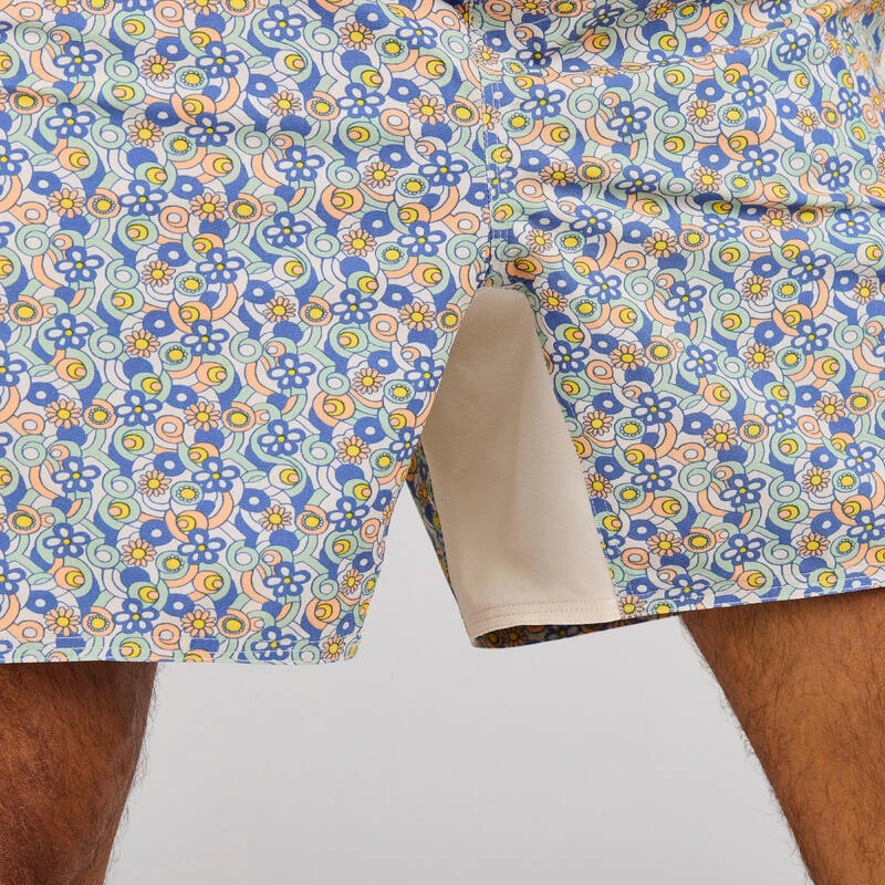 Boardshort Surf 500 17" JOY BEIGE 12 Boardshort Surf 500 17" JOY BEIGE – Image 10