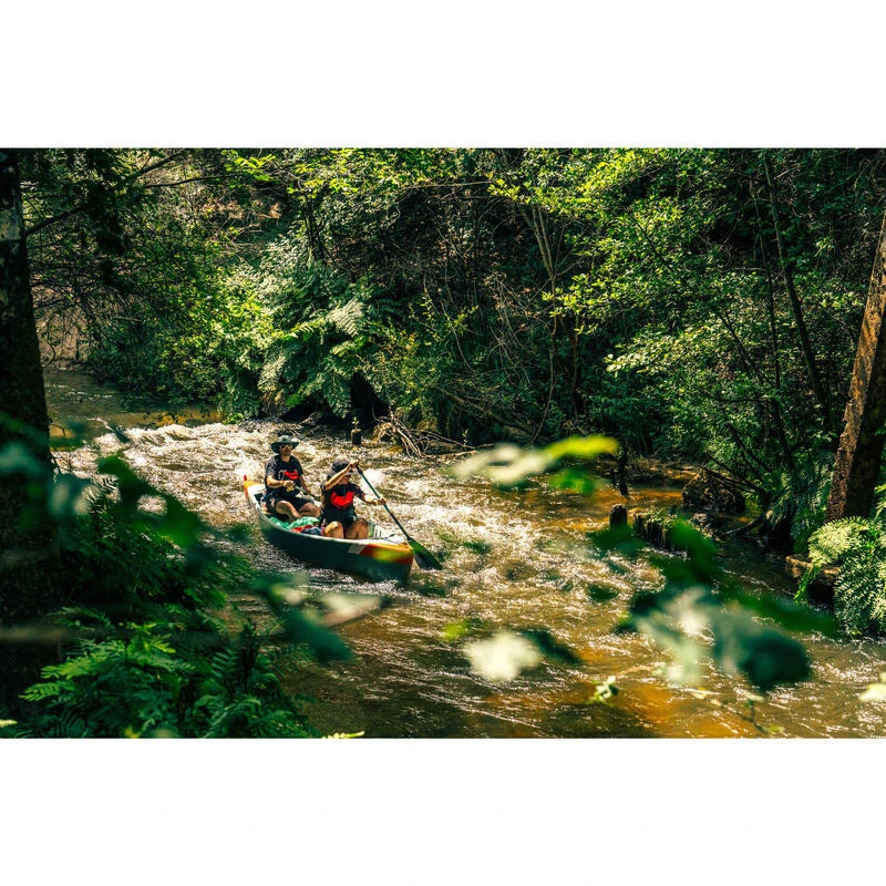 Canoë Gonflable Drop Stitch Haute Pression X500 4 Places (2 Adultes + 2 Enfants) 4 Canoë Gonflable Drop Stitch Haute Pression X500 4 Places (2 Adultes + 2 Enfants) – Image 2