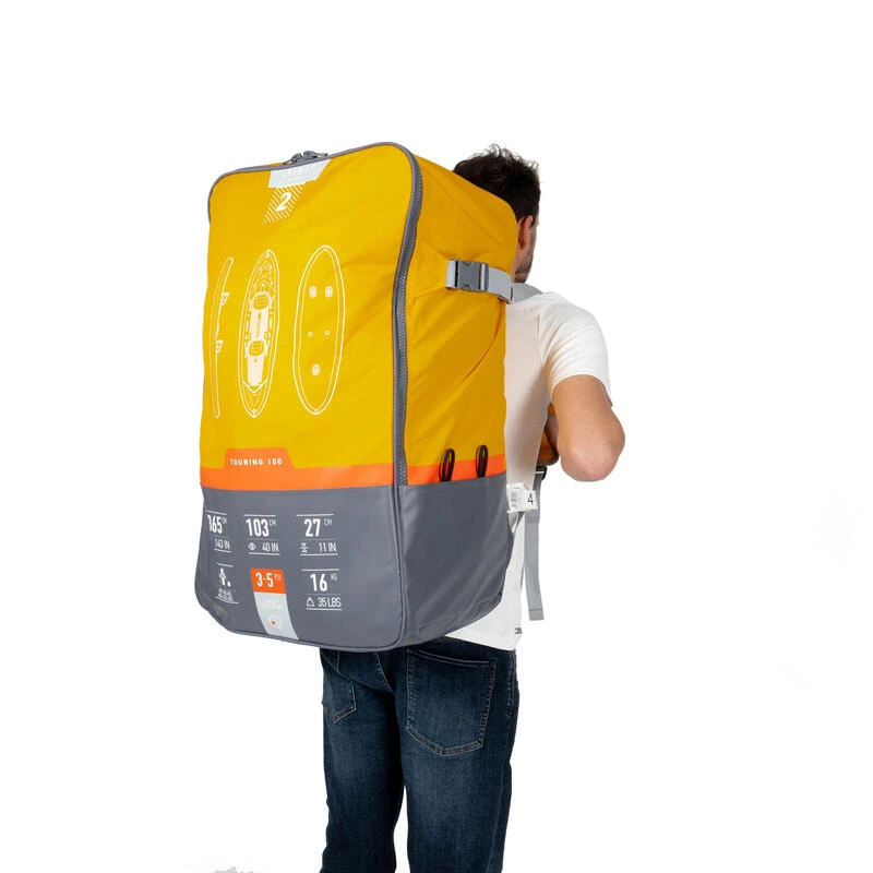 Canoë Kayak Gonflable 2 Places De Randonnée Fond Haute Pression - X100+ 11 Canoë Kayak Gonflable 2 Places De Randonnée Fond Haute Pression - X100+ – Image 9