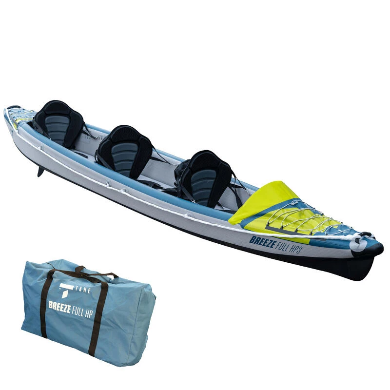CANOE KAYAK GONFLABLE BREEZE HAUTE PRESSION 3 PLACES TAHE 3 CANOE KAYAK GONFLABLE BREEZE HAUTE PRESSION 3 PLACES TAHE