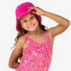 Casquette Anti UV Bébé Nageur Rose -Plongée Série Magasin casquette anti uv bebe nageur rose