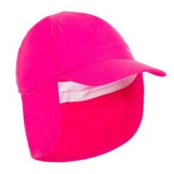 Casquette Anti UV Bébé Nageur Rose -Plongée Série Magasin casquette anti uv bebe nageur rose 2