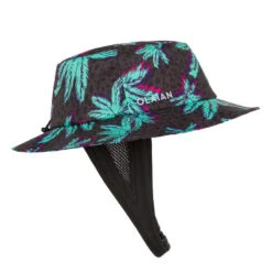 Chapeau Surf Adulte - 500 Popy Noir -Plongée Série Magasin chapeau surf adulte 500 popy noir 3
