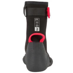 Chausson Junior 500 3mm Noir Rouge -Plongée Série Magasin chausson junior 500 3mm noir rouge 1