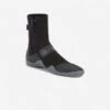 Chaussons Surf Bottillons 500 Néoprène Zip 3 Mm Noir Gris -Plongée Série Magasin chaussons surf bottillons 500 neoprene zip 3 mm noir gris