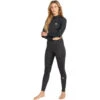 Billabong Combinaison De Surf 4/3mm Zip Dos - Noir - Launch - Femme -Plongée Série Magasin combinaison de surf 43mm zip dos noir launch femme