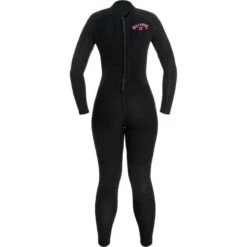 Billabong Combinaison De Surf 4/3mm Zip Dos - Noir - Launch - Femme -Plongée Série Magasin combinaison de surf 43mm zip dos noir launch femme 4