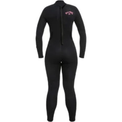 Billabong Combinaison De Surf 5/4mm Zip Dos - Noir - Launch - Femme -Plongée Série Magasin combinaison de surf 54mm zip dos noir launch femme 4