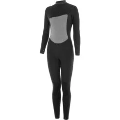 Combinaison De Surf Furno Warmth 5/4mmGBS - Zip Poitrine - Noir Femmes -Plongée Série Magasin combinaison de surf furno warmth 54mmgbs zip poitrine noir femmes 2