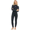 Roxy Combinaison De Surf Prologue 4/3mm GBS - Zip Au Dos - Noir Femmes -Plongée Série Magasin combinaison de surf prologue 43mm gbs zip au dos noir femmes