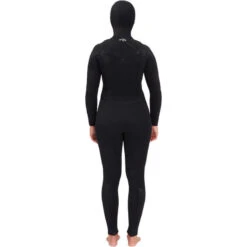 Billabong Combinaison De Surf Salty Dayz 4/3mm - Zip Poitrine - Noir Dames -Plongée Série Magasin combinaison de surf salty dayz 43mm zip poitrine noir dames 4