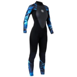 Combinaison Plongée Aqualung Femme Néoprène 3mm - HYDROFLEX Noir/Bleu -Plongée Série Magasin combinaison plongee aqualung femme neoprene 3mm hydroflex noirbleu 7