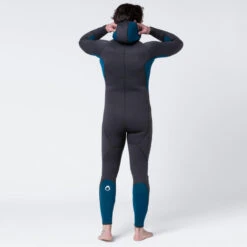 Combinaison Plongée Homme Néoprène 5mm - SCD 500 Noir Et Bleu -Plongée Série Magasin combinaison plongee homme neoprene 5mm scd 500 noir et bleu 2