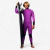 Combinaison Surf Néoprène 4/3 Mm Homme - 900 Fuchsia -Plongée Série Magasin combinaison surf neoprene 43 mm homme 900 fuchsia