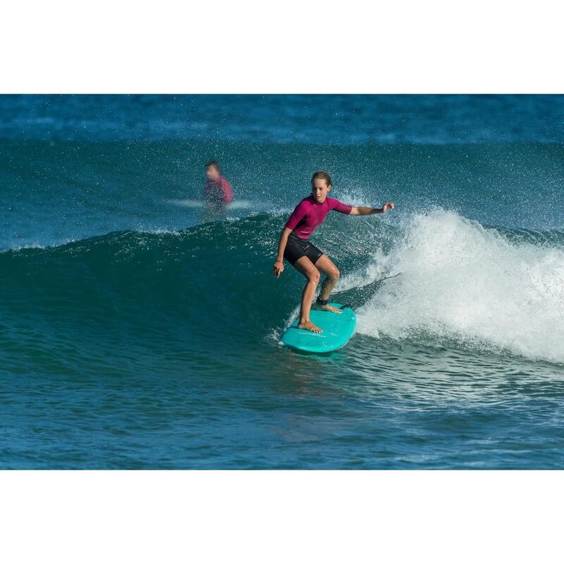 Tribord Combinaison Surf Shorty 100 Néoprène Enfant Violet 4 Tribord Combinaison Surf Shorty 100 Néoprène Enfant Violet – Image 2