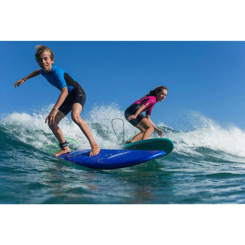 Tribord Combinaison Surf Shorty 100 Néoprène Enfant Violet 11 Tribord Combinaison Surf Shorty 100 Néoprène Enfant Violet – Image 9