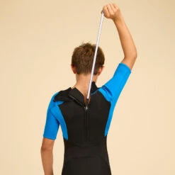 COMBINAISON SURF SHORTY 500 NEOPRENE 1.5MM GARCON BLEUE NOIRE 17 COMBINAISON SURF SHORTY 500 NEOPRENE 1.5MM GARCON BLEUE NOIRE -Plongée Série Magasin combinaison surf shorty 500 neoprene 15mm garcon bleue noire 5