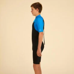 COMBINAISON SURF SHORTY 500 NEOPRENE 1.5MM GARCON BLEUE NOIRE 20 COMBINAISON SURF SHORTY 500 NEOPRENE 1.5MM GARCON BLEUE NOIRE -Plongée Série Magasin combinaison surf shorty 500 neoprene 15mm garcon bleue noire 8