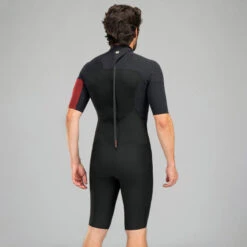 Combinaison Surf Shorty 500 Stretch Néoprène 1,5 Mm Homme Bdx -Plongée Série Magasin combinaison surf shorty 500 stretch neoprene 15 mm homme bdx 3