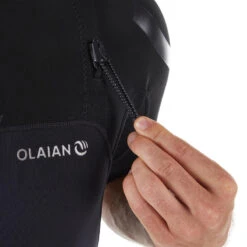 Combinaison Surf Shorty 900 Néoprène No Zip Homme Noire Manches Courtes -Plongée Série Magasin combinaison surf shorty 900 neoprene no zip homme noire manches courtes 4