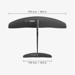 Tribord Foil De Wingfoil - WNG500 1500 Cm² 15 Tribord Foil De Wingfoil - WNG500 1500 Cm² -Plongée Série Magasin foil de wingfoil wng500 1500 cm 3