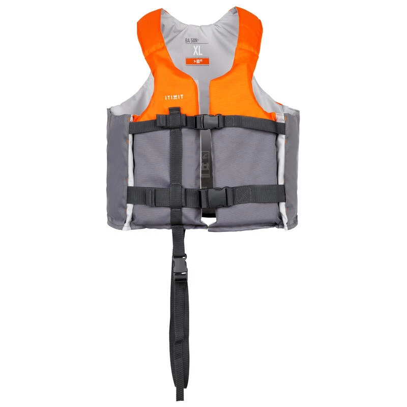 Gilet Aide à La Flottaison 50N+ Orange Kayak Stand Up Paddle Dériveur 6 Gilet Aide à La Flottaison 50N+ Orange Kayak Stand Up Paddle Dériveur – Image 4