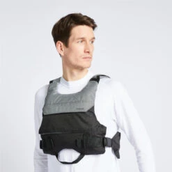 Tribord Gilet D'aide à La Flottabilité BA 50 Newtons Voile Club Noir