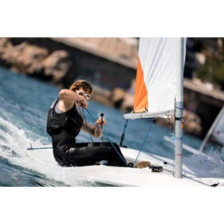 Tribord Gilet D'aide à La Flottabilité BA 50 Newtons Voile Club Noir -Plongée Série Magasin gilet daide a la flottabilite ba 50 newtons voile club noir 7