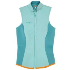 GILET NÉOPRÈNE KAYAK ET STAND UP PADDLE 500 FEMME 2 MM VERT -Plongée Série Magasin gilet neoprene kayak et stand up paddle 500 femme 2 mm vert 3