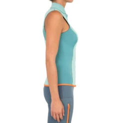 GILET NÉOPRÈNE KAYAK ET STAND UP PADDLE 500 FEMME 2 MM VERT -Plongée Série Magasin gilet neoprene kayak et stand up paddle 500 femme 2 mm vert 5