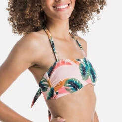 Haut De Maillot De Bain Bandeau LAURA JUNGLE Avec Coques Amovibles -Plongée Série Magasin haut de maillot de bain bandeau laura jungle avec coques amovibles 3