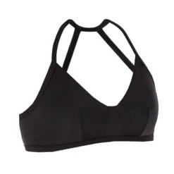 Haut De Maillot De Bain BRASSIERE CARO NOIRE Avec Dos Structuré Et Réglable -Plongée Série Magasin haut de maillot de bain brassiere caro noire avec dos structure et reglable 2